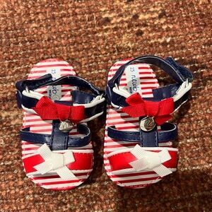 Mayoral Red and Blue Baby Walker Shoes